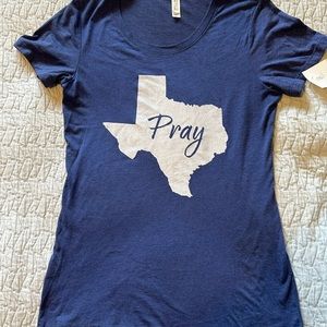 Texas Pray t-shirt. Size S. NWT